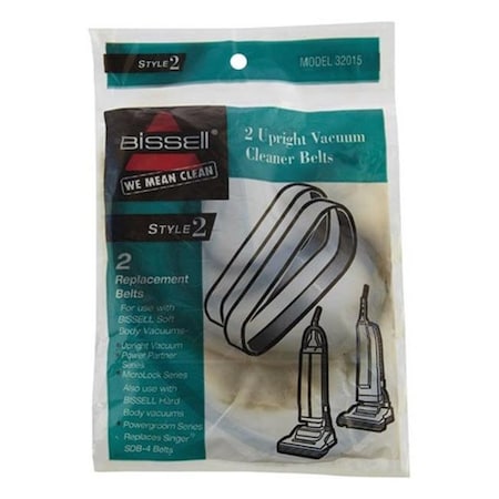 Bissell Bissell 32015 Style 2 Vacuum Belts 1201854